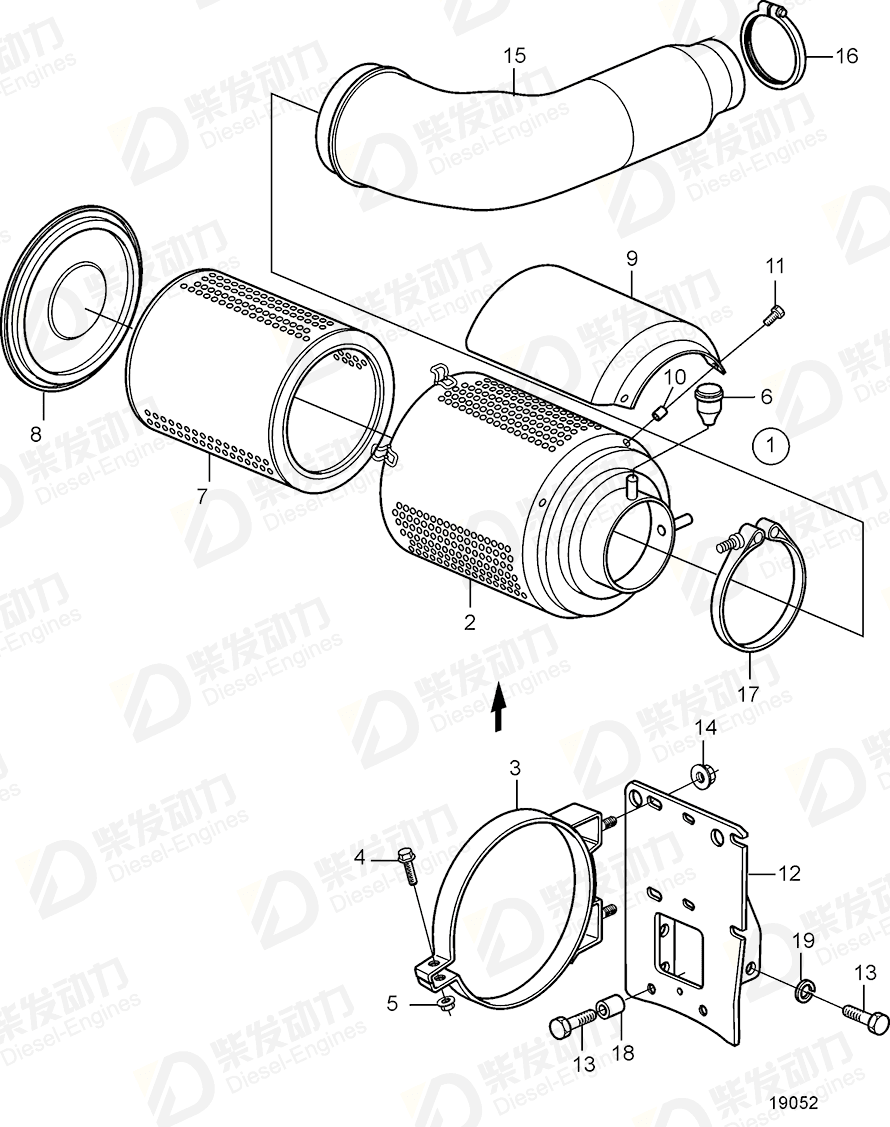 volvo penta Expanding nut 930760 Drawing volvo penta Expanding nut 930760 Drawing